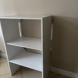 White standing Shelf 