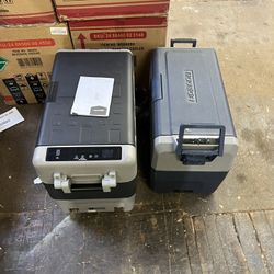 Fridge/freezer For Camping Road-trip And More. 12/120 Volts