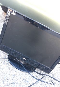 RCA 22in flat screen tv with built in DVD player