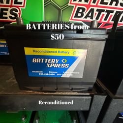 Car Batteries- NEVER USED