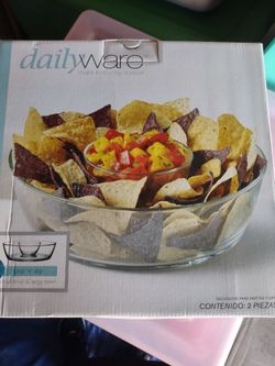 2 Piece Chip & Dip Set