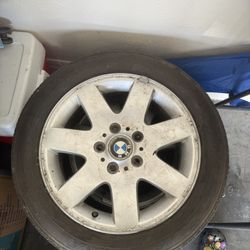 2 BMW Rims With Tire