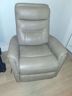 Leather incliner ,(   Tan.  )