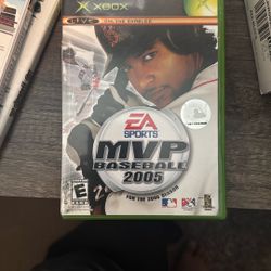 MVP Baseball 2005 (Original Xbox) Black Label CIB COMPLETE Manual