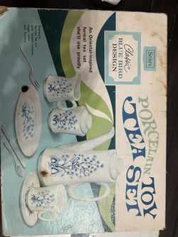  Child’s Porcelain Toy Tea Set