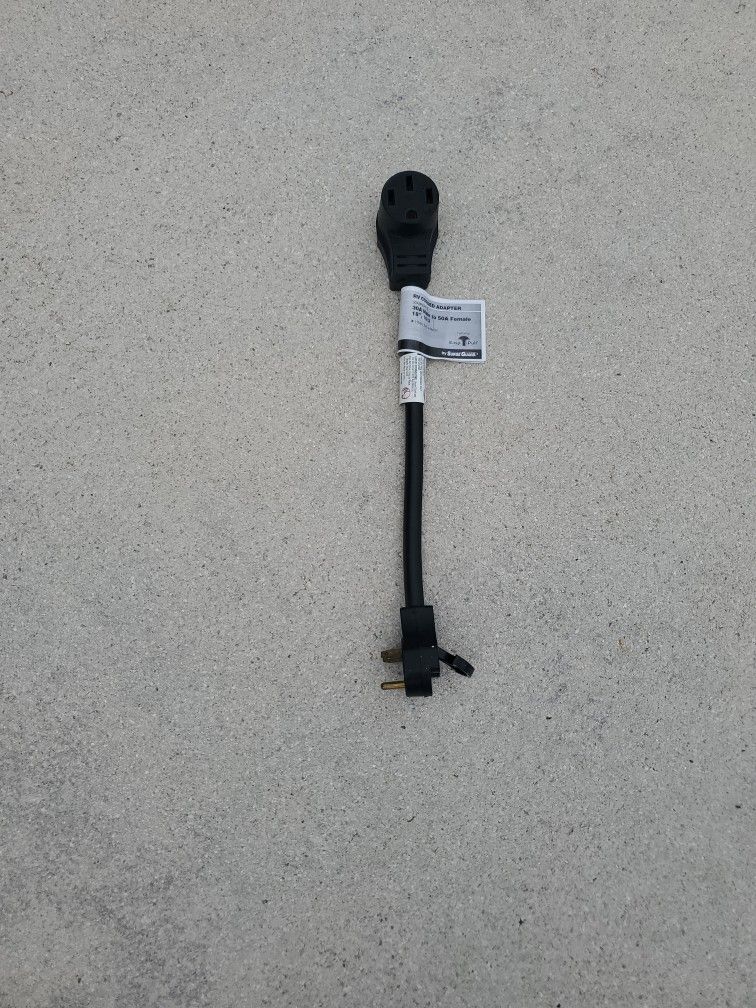 Camper/RV Power Cord Adapter.