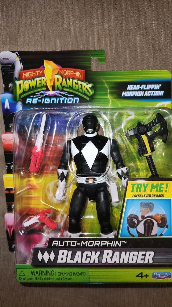 Mighty Morphin Power Rangers Quick.Morphin Black Ranger