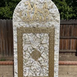 Quinceañera Wedding Backdrop With Lights Party Decoration centerpiece  $600 obo 