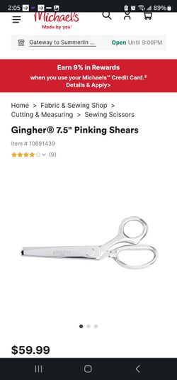 Gingher® 7.5 Pinking Shears