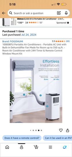 Portable AC