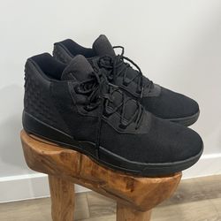 Nike Air Jordan Academy Basketball Shoes Black 844515-011 Mens Size 12