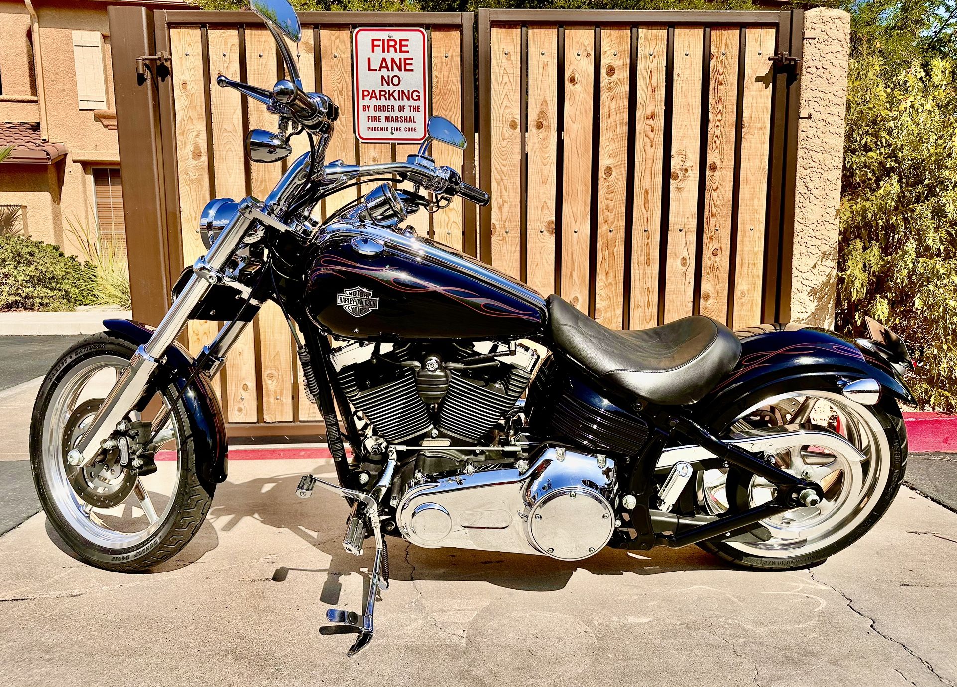 Harley rocker for deals sale