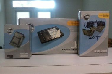 Palm pilot set