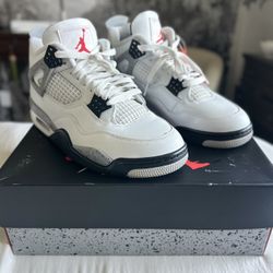 Jordan 4 Cement size 9