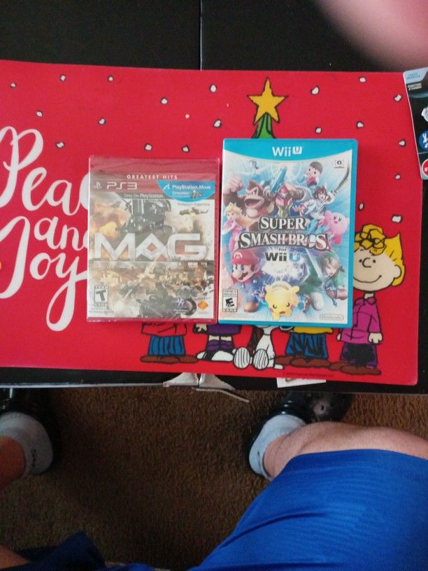 2 Games Bundle: MAG for PS3, and Super Smash Bros. for Wii U
