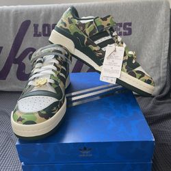 Adidas Bape Forum Low