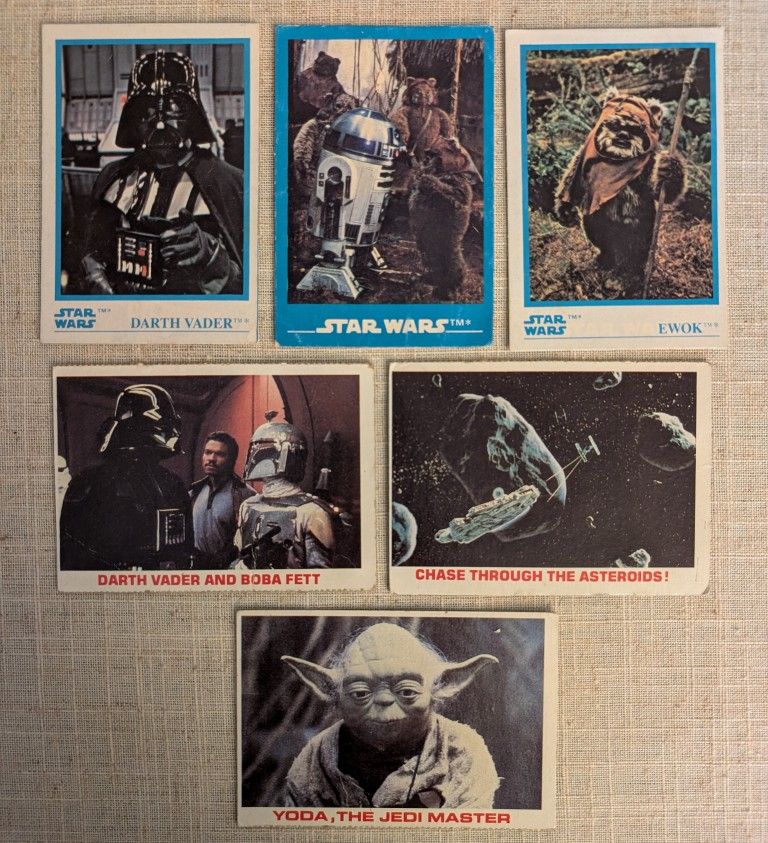 Vintage Star Wars Cards