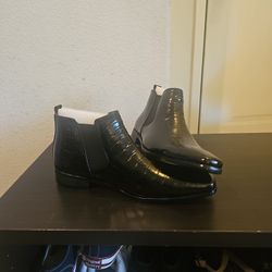 Alligator Chelsea Boots Size Mens 10