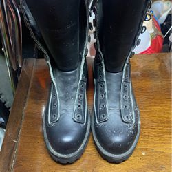 Vintage Danner Black Boots- Some Spray On them But Comes Off