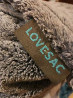 Lovesac pillow shape chair or bed