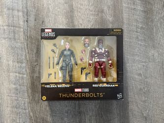 In Hand, Brand New, Never Opened Hasbro - Marvel Legends Series - Thunderbolts - Yelena Belova and Red Guardian - 2 Pack - 6” Inch Figures