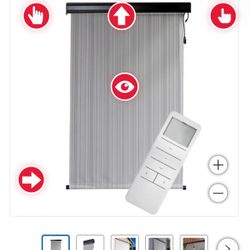 ☀️🕶️ Koolspot Outdoor Sun Shade – Motor Operated 8’W x 8’H - NEW 