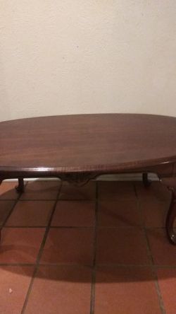 I have a Queen Anne coffee table