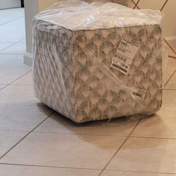 Pouff/ottoman  - new, still wrapped in plastic