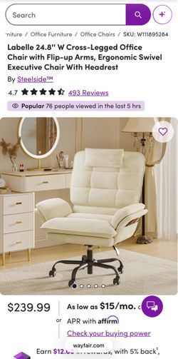 Cross Cross Office Chair (open box)