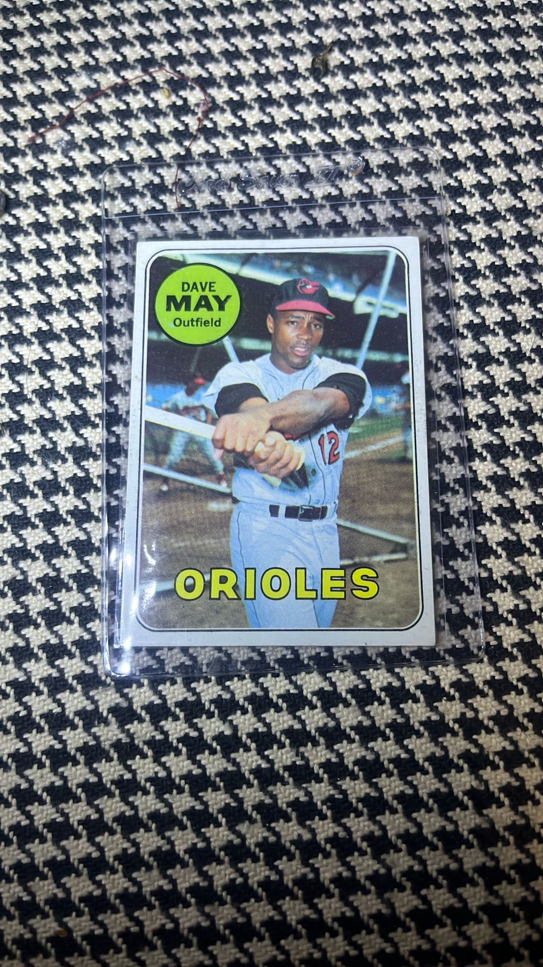Topps Baseball Card Dave May Orioles
