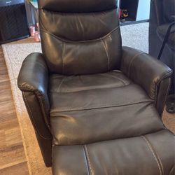 Grey Rocker Recliner
