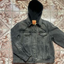 Levi’s Denim Jacket With Hoodie