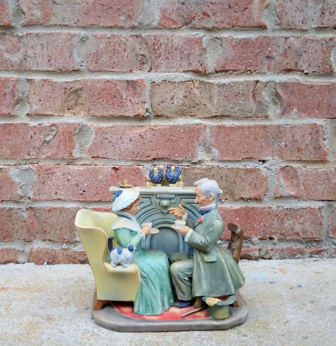 Vintage Gorham "Gailey Sharing Vintage Times" Figurine 
