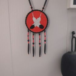 Native American Beaded Medallion
