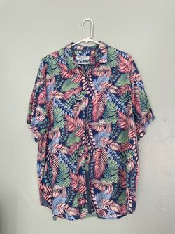 Tommy Bahama "Tortola" Tropical Palm Shirt - Men's XL
