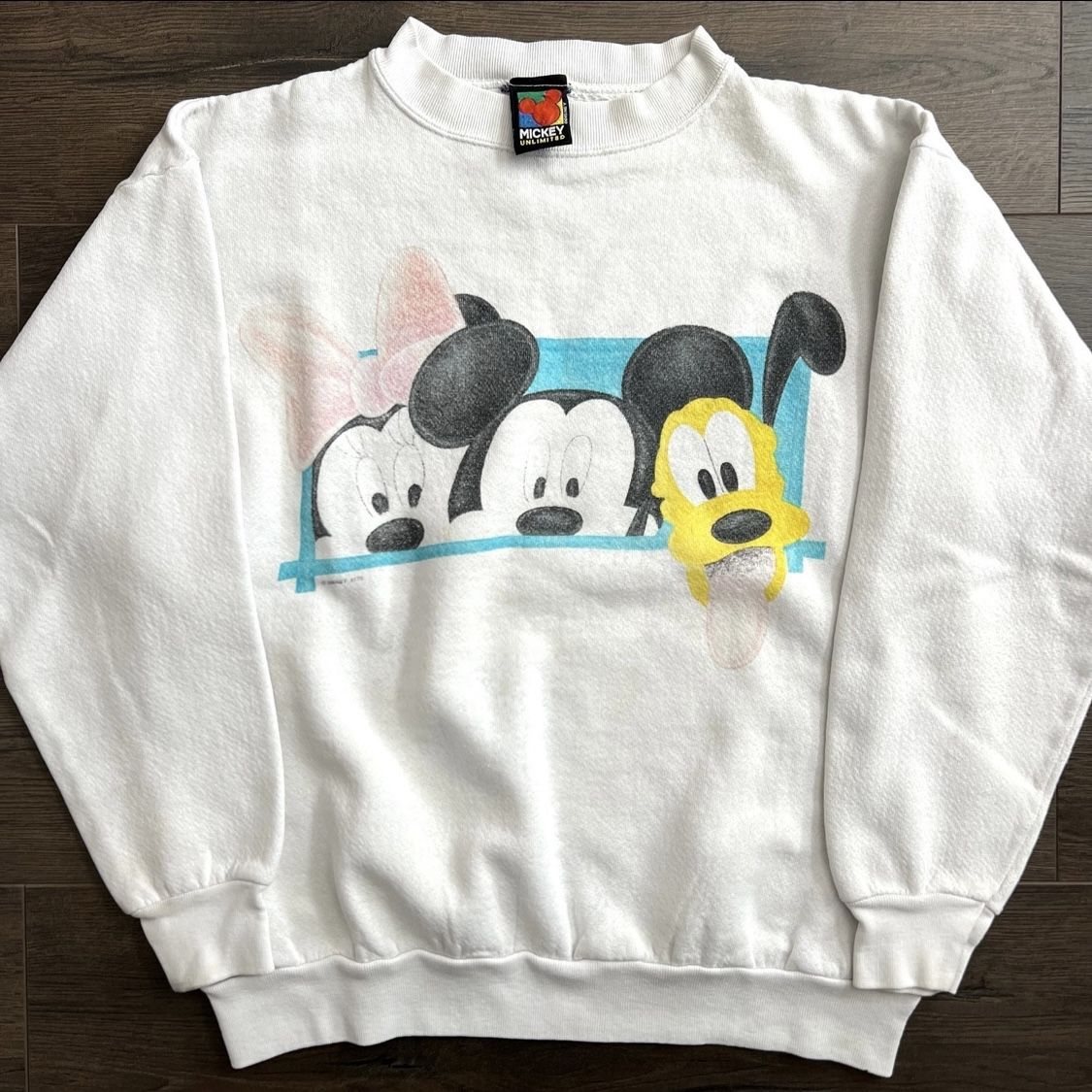 Vintage 80s/90s Disney Mickey Unlimited Crewneck Sweater