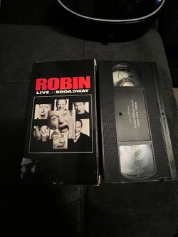 2003 Robin Williams Live On Broadway VHS