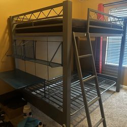 Full Size Futon Loft Bed 