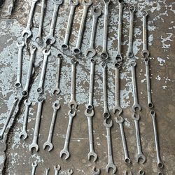 39 Craftsman Double Sided Wrenches (USA)