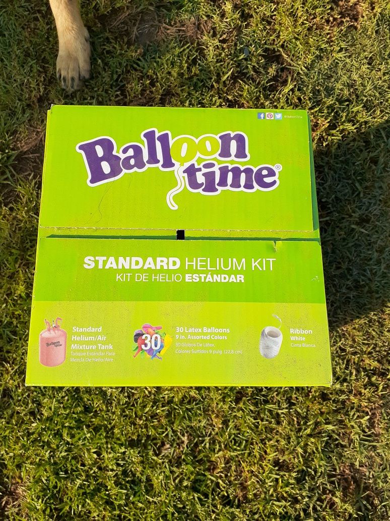 Balloon time helium kit