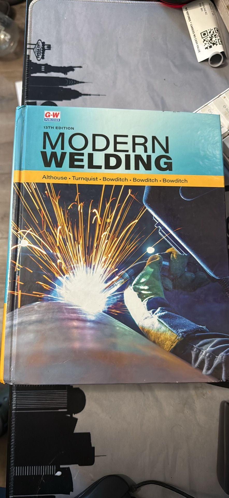 Modern Welding 13th edition and AWS D1.1 Structural Welding Code Books