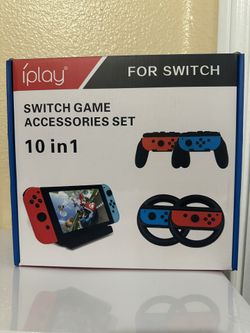 New 10 In 1 Game Steering Racing Handle Steer Wheel Holder for Nintend Switch