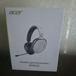 Acer Wireless Gaming Headset with Aluminum Frame for PS5, PC, Switch