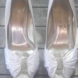 White Wedding Shoes