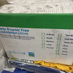 Gloves; guantes caja