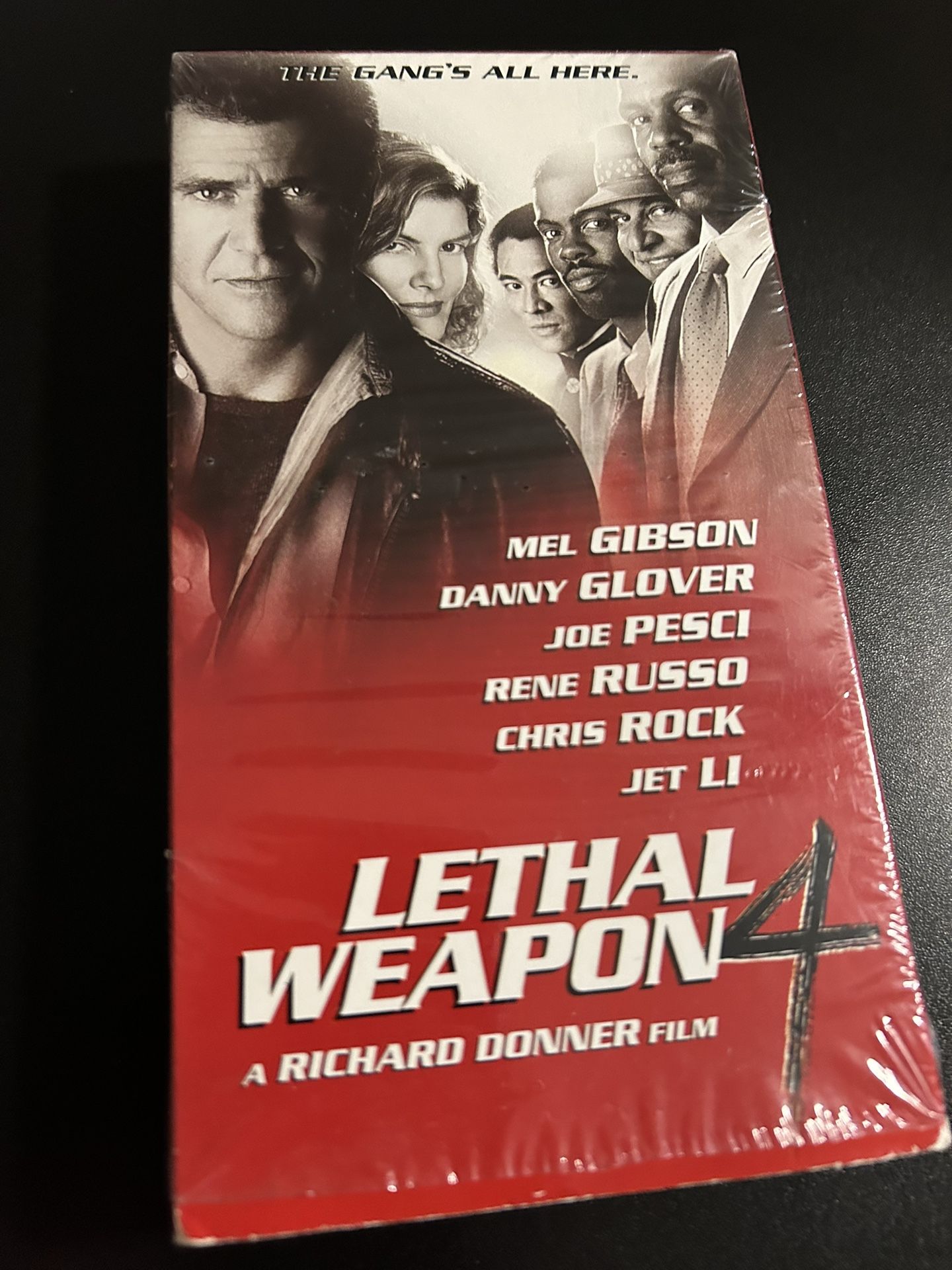 Lethal Weapon Part 4. VHS Movie.