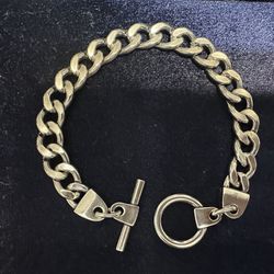 (James Avery) Strength in Faith Curb Link Bracelet