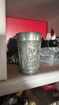 Vintage 1986 German Pewter Limited Edition Stein / Tankard Johann Strauss