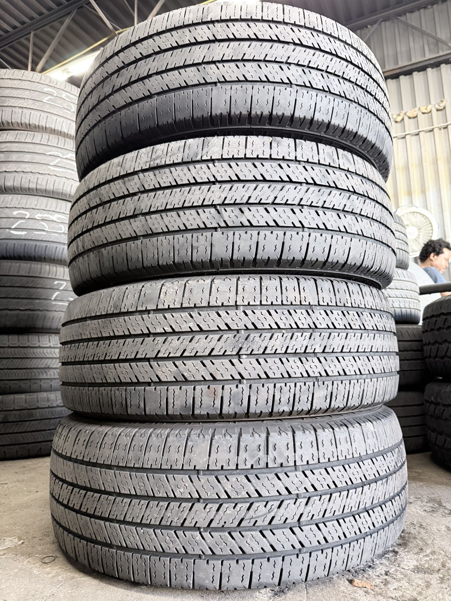 4 Used 235/65/16C Firestone TRANSFORCE CV TIRES 