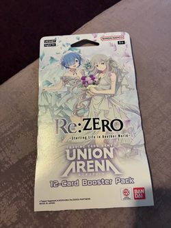 Re:Zero Union Arena 12-Card Booster Packs